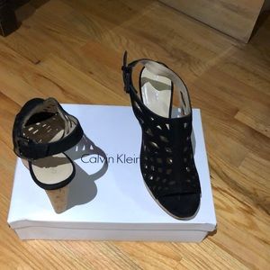 Calvin Klein Women’s Black Espadrilles